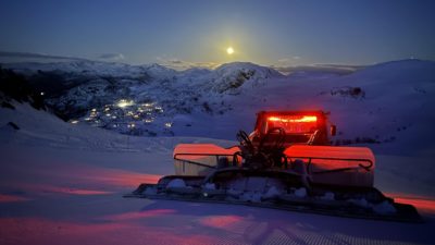 bilde fra Sauda Skisenter