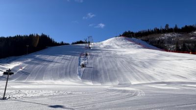 bilde fra Kolsås Skisenter