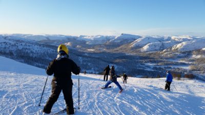 bilde fra Knaben Alpinsenter