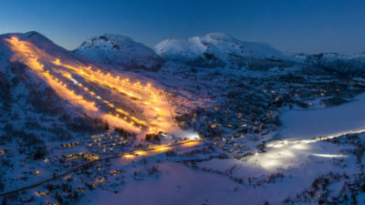 bilde fra Sunnmørsalpane Skiarena Fjellsætra