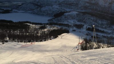 bilde fra Ånstadblåheia Alpinsenter