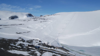 bilde fra Juvass - Galdhøpiggen sommerskisenter