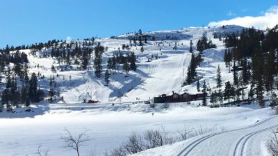 bilde fra Fagerfjell skisenter