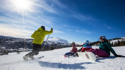 bilde fra Meråker Alpinsenter