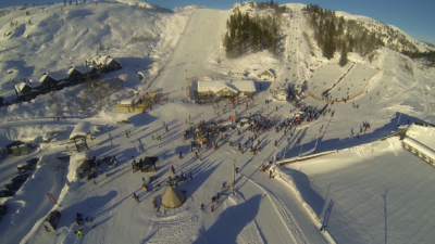 bilde fra Bortelid Skisenter